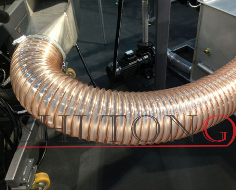 PU钢丝软管,耐磨吸尘软管,透明钢丝软管